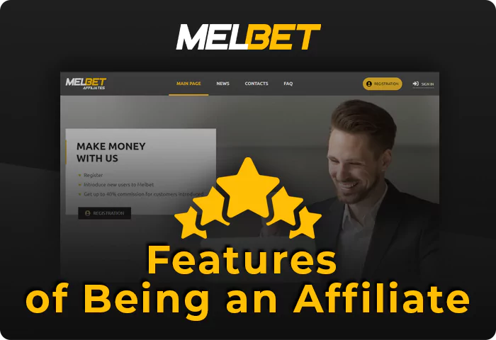 लाभ Melbet संबद्ध कार्यक्रम