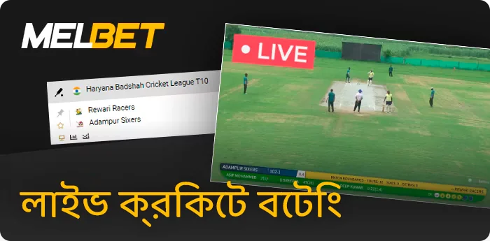 Melbet-এ অনলাইন ক্রিকেট বেটিং