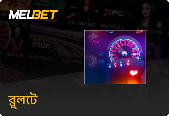 Melbet লাইভ রুলেট