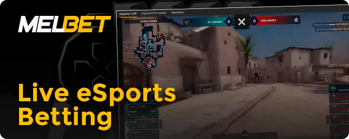 Melbet Live betting on cybersport in India