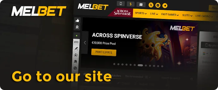 Visit bookmaker Melbet to withdraw money