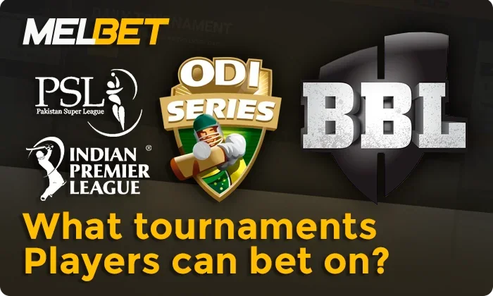 Popular tournaments at Melbet India